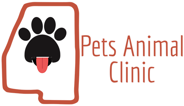 4 pets animal clinic logo